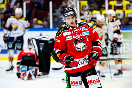 Malmö Redhawks Nils Andersson deppar