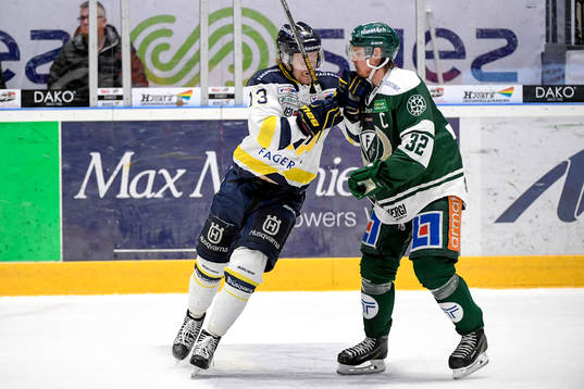s Oscar Sundh och Färjestads Magnus Nygren
