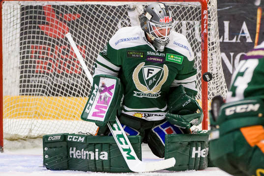 Färjestads målvakt Stefan Steen