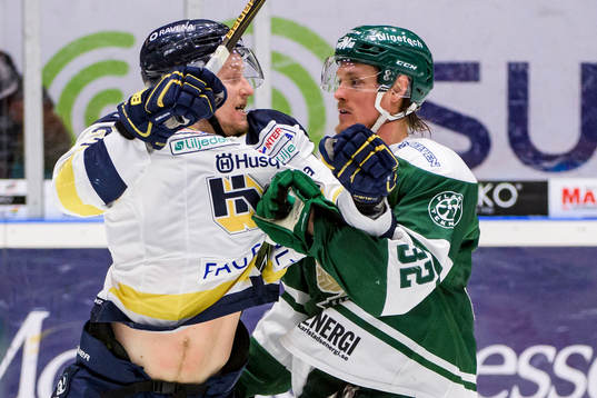 s Oscar Sundh och Färjestads Magnus Nygren