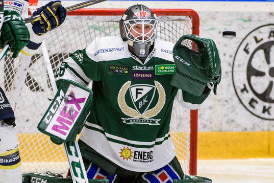 Färjestads målvakt Stefan Steen