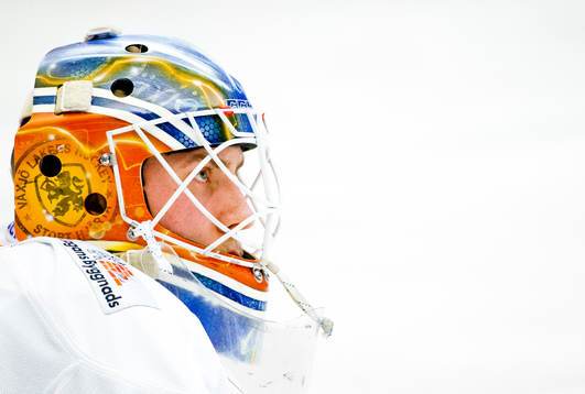 Växjös målvakt Viktor Andrén