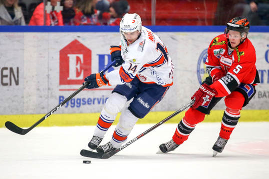 Växjös Emil Pettersson och Örebros Gustav Backström