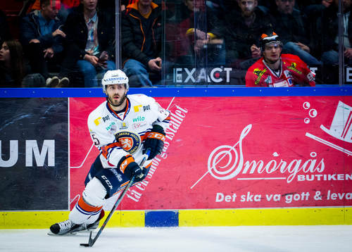 Växjös Nick Bailen och Örebros Libor Hudacek (i