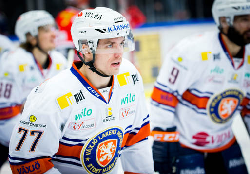Växjös Pontus Netterberg gör 2-2 och jublar