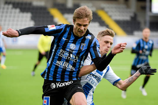 Sirius Oscar Pehrsson och IFK Göteborgs Sören Rieks