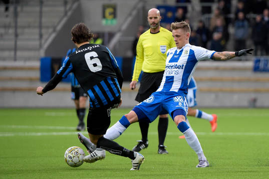 Sirius Johan Eiswohld  och IFK Göteborgs Sören Rieks