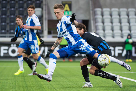 IFK Göteborgs Sören Rieks och Sirius Johan Eiswohld