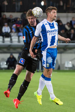 Sirius Daniel Jarl och IFK Göteborgs Mikael Boman