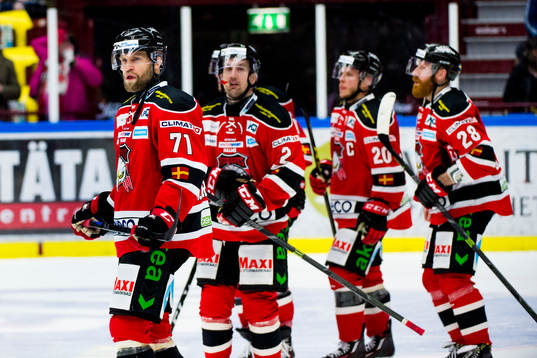 Malmö Redhawks Mathias Tjärnqvist deppar med sina