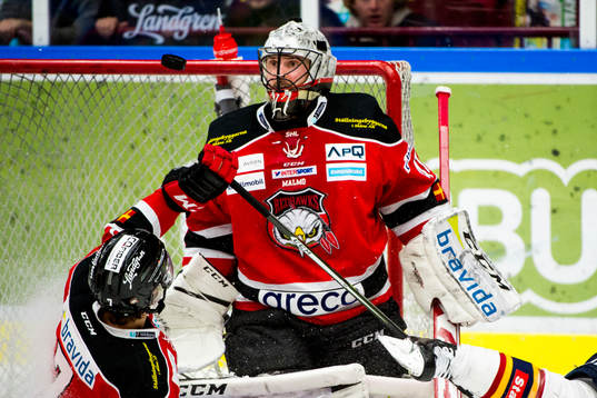 Malmö Redhawks målvakt Cristopher Nihlstorp