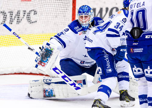 Leksands målvakt Atte Engren