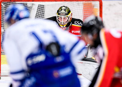 Luleås målvakt Joel Lassinatti