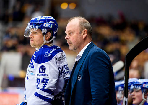 Leksands tränare Per-Erik Johnsson