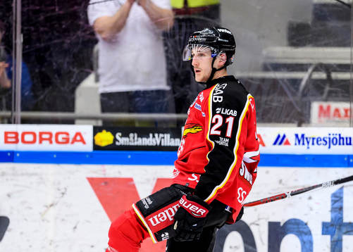 Luleås Bill Sweatt jublar