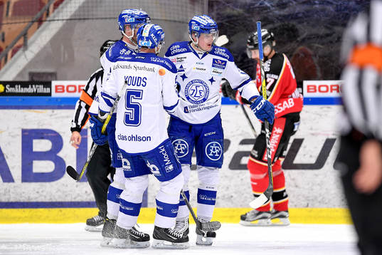 Leksands Johan Porsberger jublar