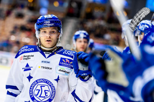 Leksands Johan Olofsson jublar