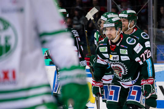 Frölundas Patrik Carlsson jublar