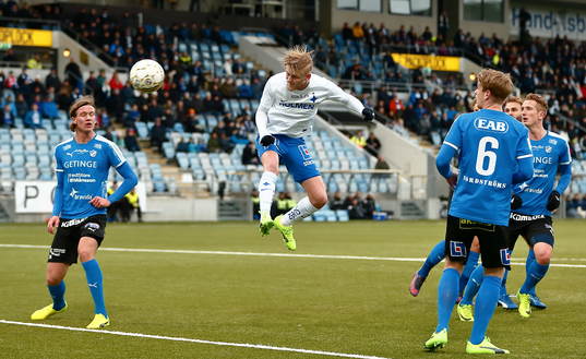 Mål 3-0 av Norrköpings Kalle Holmberg