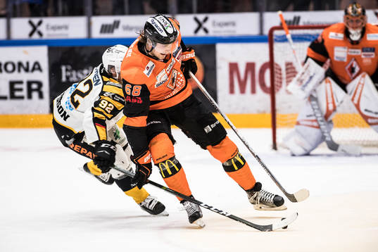 Karlskronas Daniel Gunnarsson  och Skellefteås Jesper