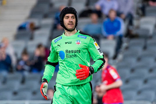 Helsingborgs målvakt Matt Pyzdrowski