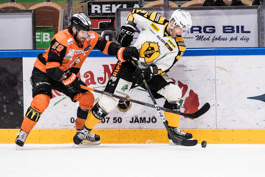 Karlskronas Alexander Wiklund  och Skellefteås Pontus