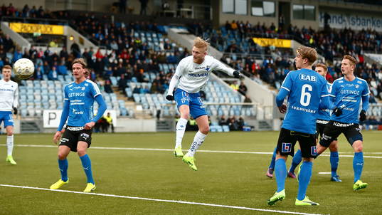 Mål 3-0 av Norrköpings Kalle Holmberg