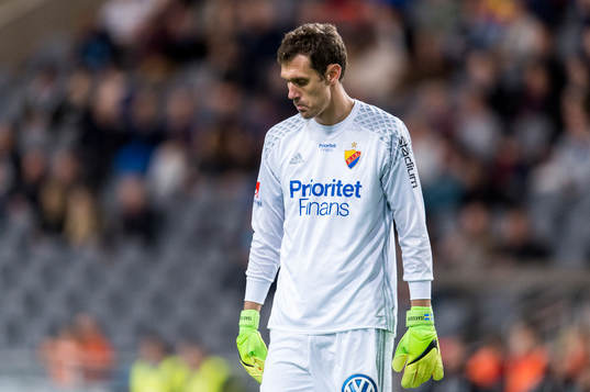 Djurgårdens målvakt Andreas Isaksson