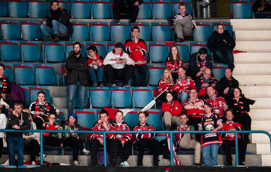 Deppiga Malmö Redhawks supportrar