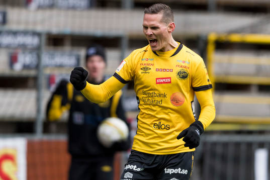 Elfsborgs Jon Jönsson jublar