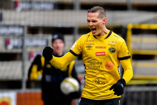 Elfsborgs Jon Jönsson jublar
