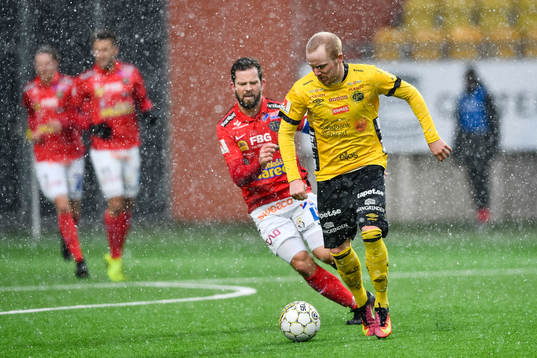 Elfsborgs Simon Lundevall och Falkenbergs David Svensson