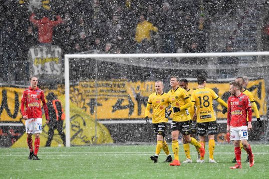 Elfsborgs Daniel Gustavsson jublar