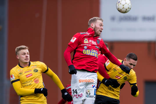 Falkenbergs Per Karlsson och Elfsborgs Per Frick och Jon