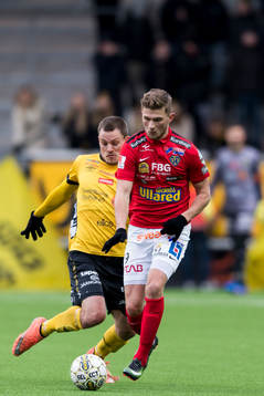 Falkenbergs Erik Pärsson och Elfsborgs Jörgen Horn