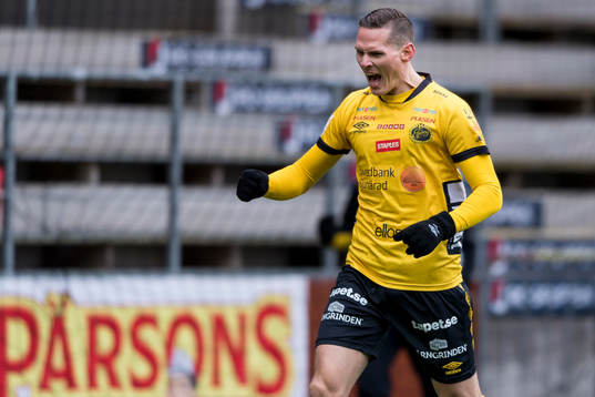 Elfsborgs Jon Jönsson jublar