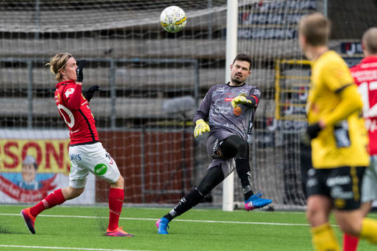 Elfsborgs målvakt Kevin Stuhr Ellegaard