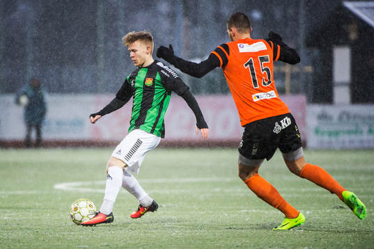 GAIS Andreas Peterson och Kristianstads Albert Ejupi