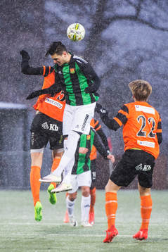 Kristianstads Albert Ejupi och GAIS Luka Mijaljevic