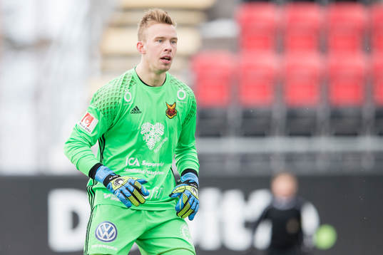 Östersunds målvakt Andreas Andersson