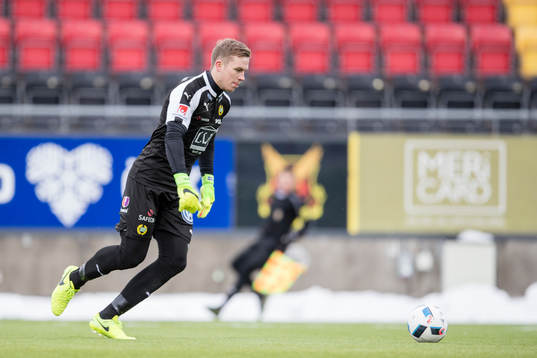Hammarbys målvakt Ögmundur Kristinsson