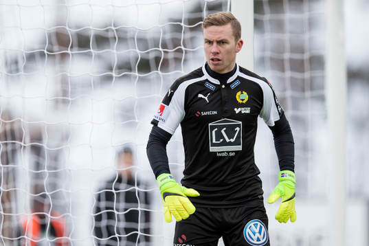 Hammarbys målvakt Ögmundur Kristinsson