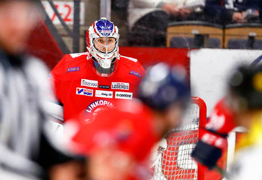 Linköpings målvakt Jacob Johansson