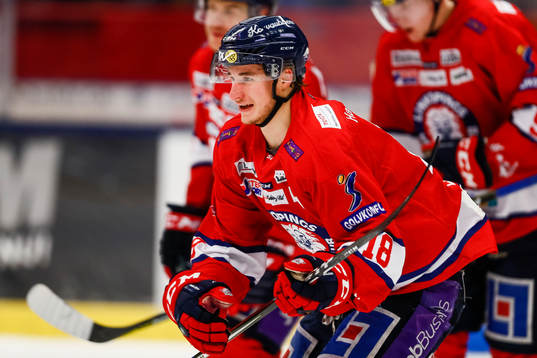 Linköpings Jacob Lilja jublar