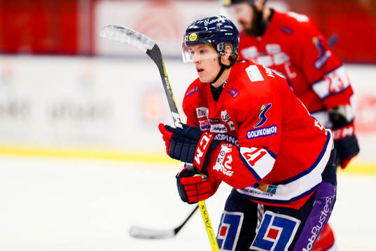 Linköpings Emil Sylvegård jublar