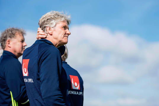 Sveriges förbundskapten Pia Sundhage