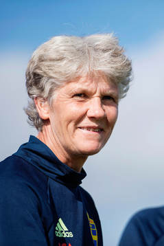 Sveriges förbundskapten Pia Sundhage