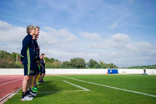 Sveriges förbundskapten Pia Sundhage