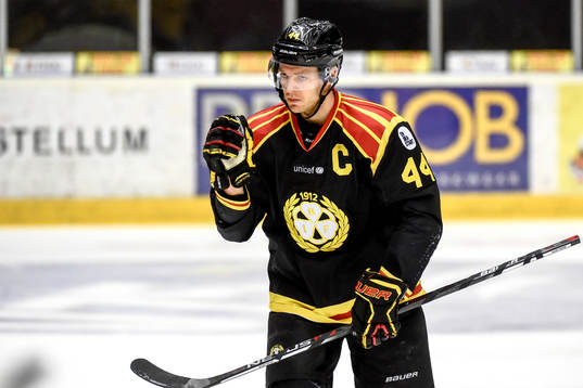 Brynäs Jacob Blomqvist jublar