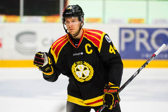 Brynäs Jacob Blomqvist jublar